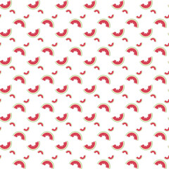 Watermelon Dream Seamless Vector Pattern Design
