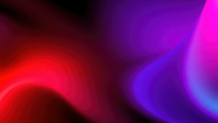 Abstract dark purple and pink blurred gradient background with dynamic effect