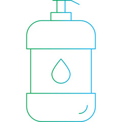 Cleaning Liquid icon single vector illustration