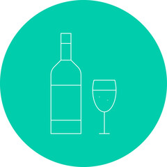 Beverages icon single vector illustration