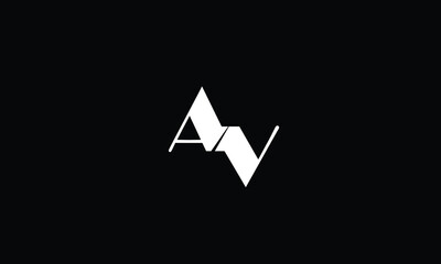 AV ,A V, Abstract ,  logo ,letters, monogram, icon ambitions, style, symbols                                                              
 

