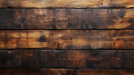 Rustic wooden planks with rich, dark textures and natural patterns.