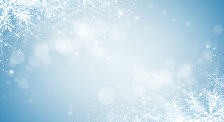 Fototapeta premium Frozen Light's Embrace AI Generated