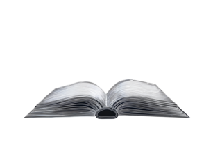 Continuous one line drawing of opened book. One line drawing illustration of world book day. Education and knowledge concept line art. Editable outline