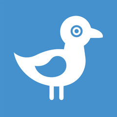 Albatross Vector Art Illustration | Colorful Albatross Bird Design