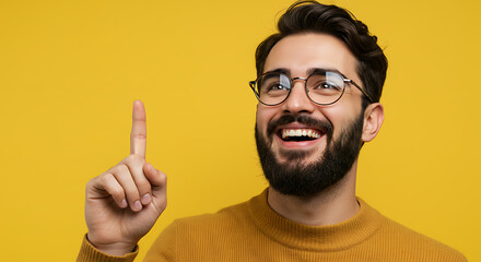 Naklejka premium Golden Hour Insight AI Generated