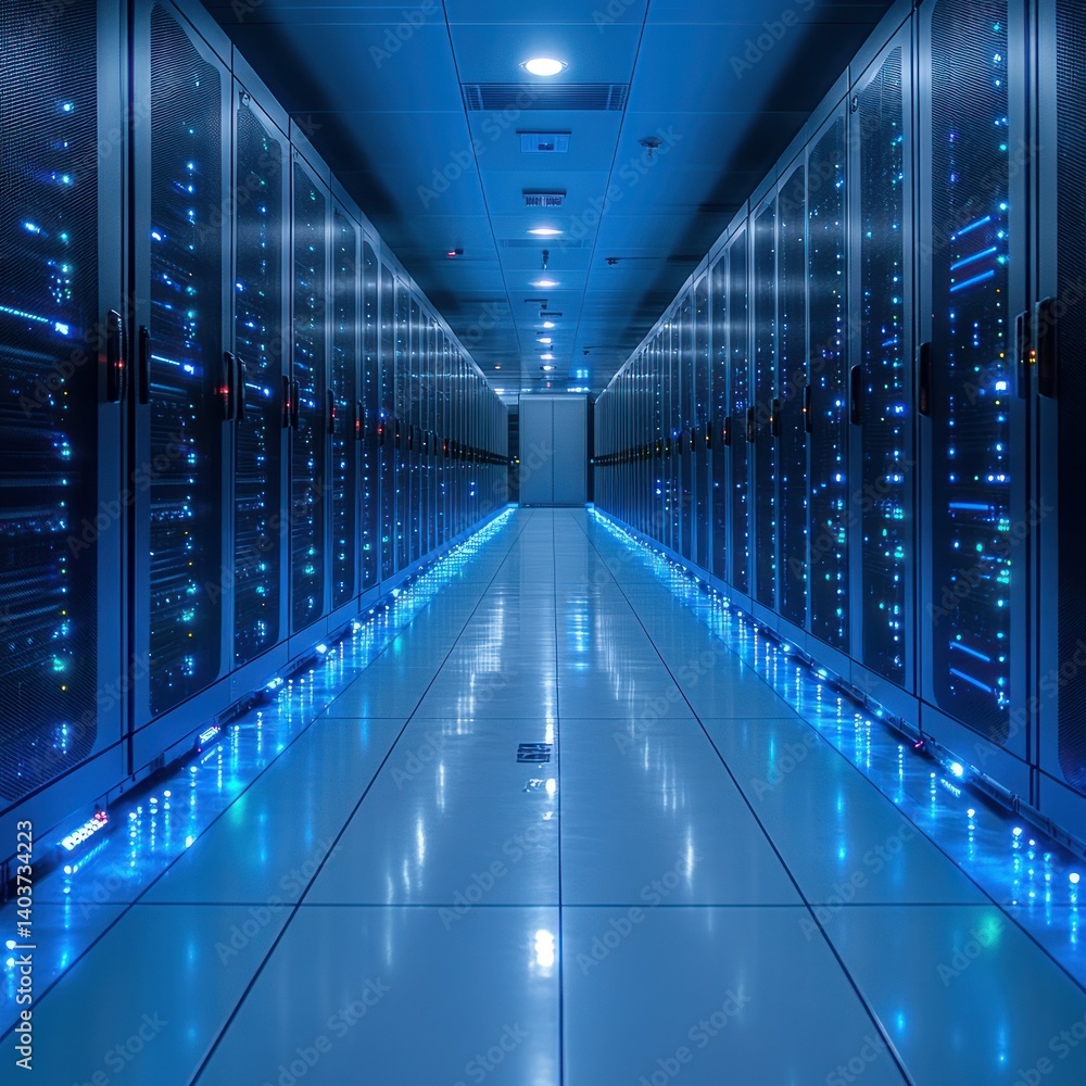 Poster the illuminated path of data: a glimpse into the modern data center
