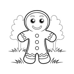 Fototapeta premium Cute Kitten Playing with Ribbon and Tree Scene