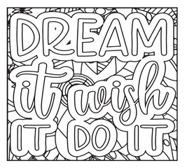 Motivational Quotes Coloring Pages For KDP