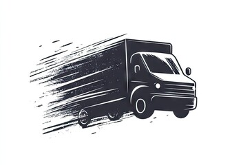 Fast delivery van