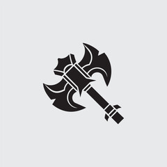 Gaming Clan Emblem – Abstract Weapon-Inspired Icon

