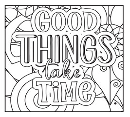Motivational Quotes Coloring Pages For KDP