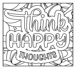 Motivational Quotes Coloring Pages For KDP