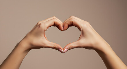 Obraz premium Heartfelt Hues AI Generated