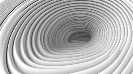 Hypnotic Vortex: An abstract, symmetrical vortex of concentric, undulating lines, drawing the eye into a captivating visual spiral, highlighting its rhythmic beauty and the illusion of depth.