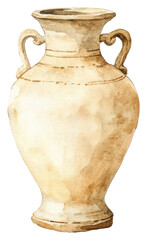 PNG An ancient greek vase pottery bottle shaker.