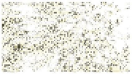 Geometric background square styles colorful rectangles halftone pixel pattern.