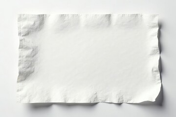 Obraz premium Delicate, textured flap against stark white backdrop Details highlighted , white, simple