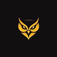 simple owl logo