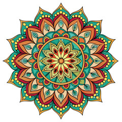 Elegant Mandala Design Illustration in Vector Format