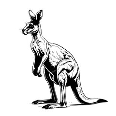 Ink Flow Silhouette in Motion