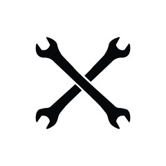 Crossed Wrenches, Mechanic Tool