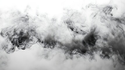 Swirling wisps of smoky abstract background