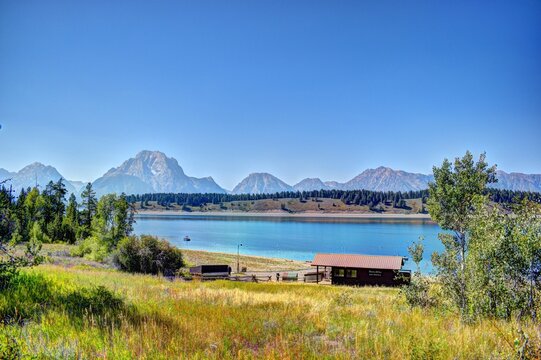 Colter Bay Village in Grand Teton National Park Moran, Wyoming