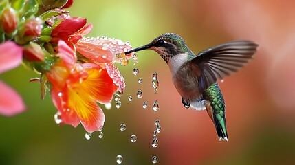 Fototapeta premium humming bird