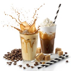 Refreshing Iced Coffee Drinks Two Dynamic Variations