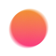 vibrant gradient circle - digital branding, social media and UI design 