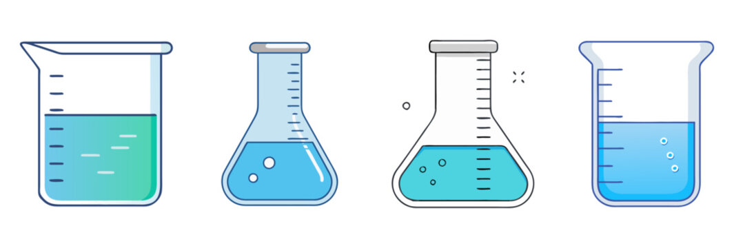 beaker icon, beaker vector illustration-simple illustration of beaker, perfect for beaker logos and icons