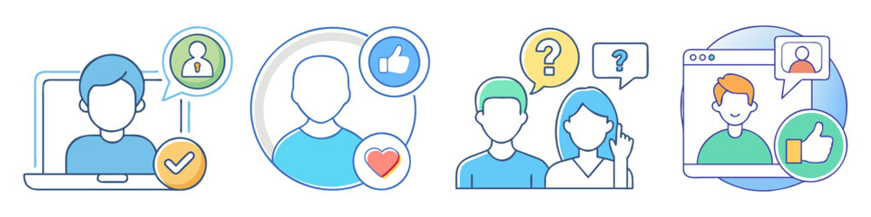 friend request icon, friend request vector illustration-simple illustration of friend request, perfect for friend request logos and icons