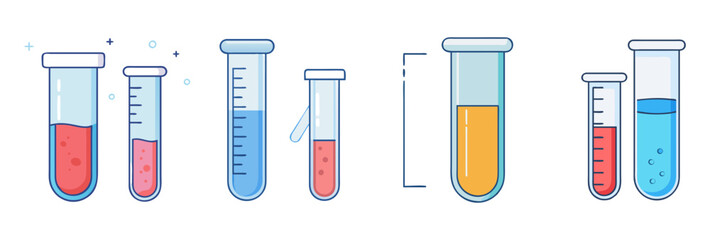 test tube icon, test tube vector illustration-simple illustration of test tube, perfect for test tube logos and icons