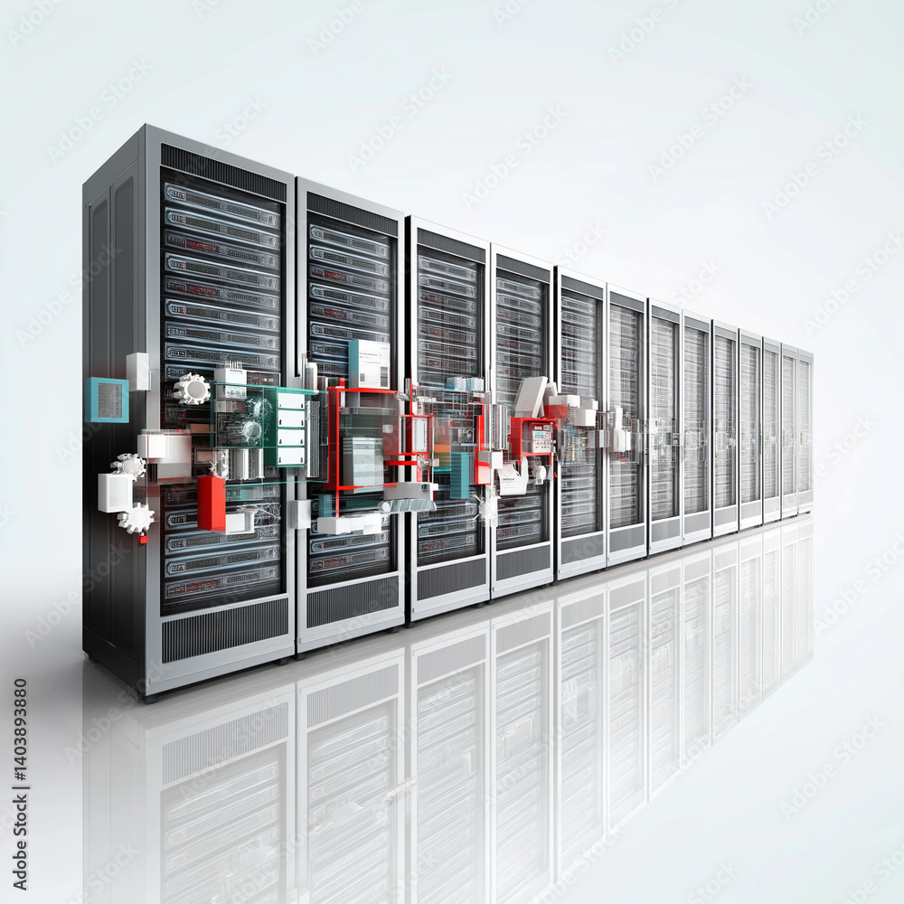 Poster data center power scalability facility virtualization. energy-efficient cooling solutions for server