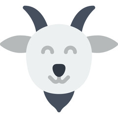Lamb Face icon vector illustration