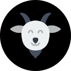 Lamb Face icon vector illustration