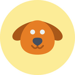 Dog Face icon vector illustration