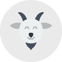 Lamb Face icon vector illustration
