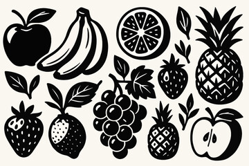 Minimalist black-and-white vector illustrations featuring various themes like nature, space, technology, or animals, with clean lines and seamless compositions, showcasing intricate, dynamic designs.