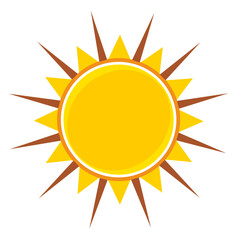 sun vector illustration