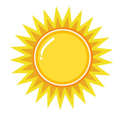 sun vector illustration