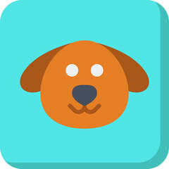 Dog Face icon vector illustration