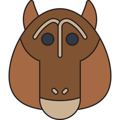 Baboon Face icon vector illustration