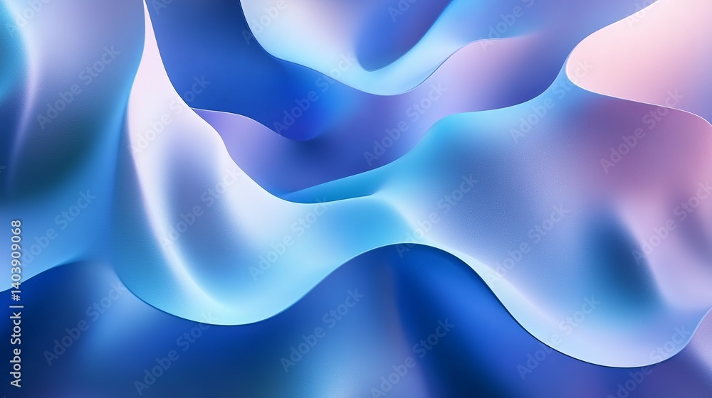 Poster abstract blue gradient background wallpaper design for desktop and mobile phone hd resolution image 