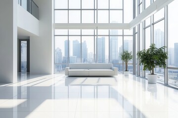 Fototapeta premium Modern apartment interior design 