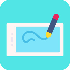 Tablet icon single vector illustration