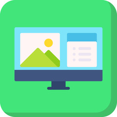 Article icon single vector illustration