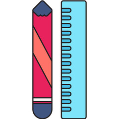 Learning Tools icon single vector illustration