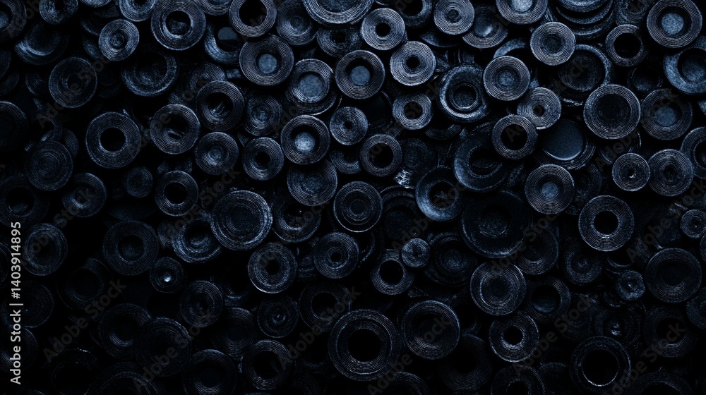 Poster abstract dark circles background texture pattern design wallpaper graphic art illustration backdrop 